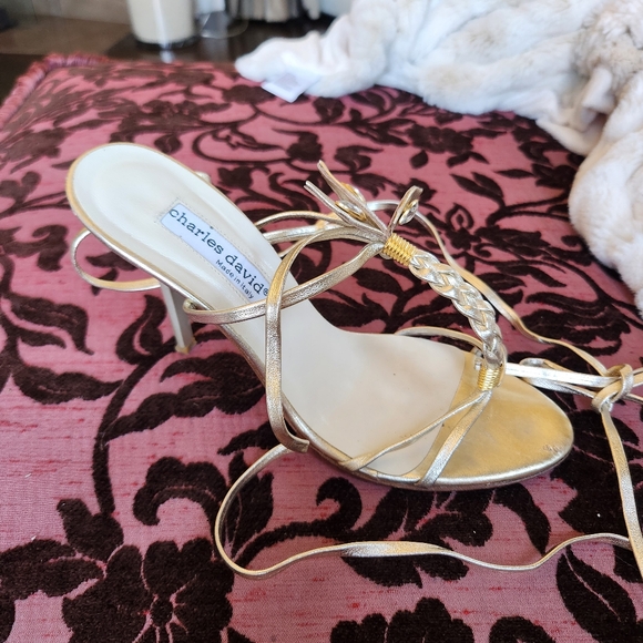 Charles David Heeled Gladiator Sandal - Picture 4 of 4